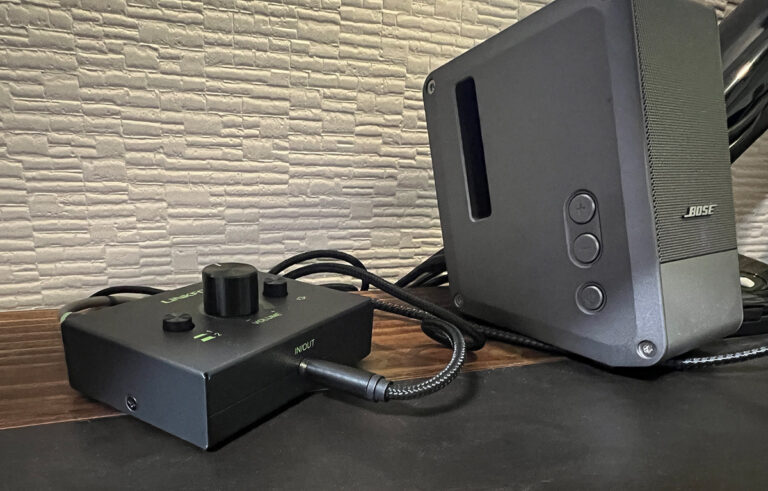 LiNKFOR 2ポート オーディオセレクターレビュー。