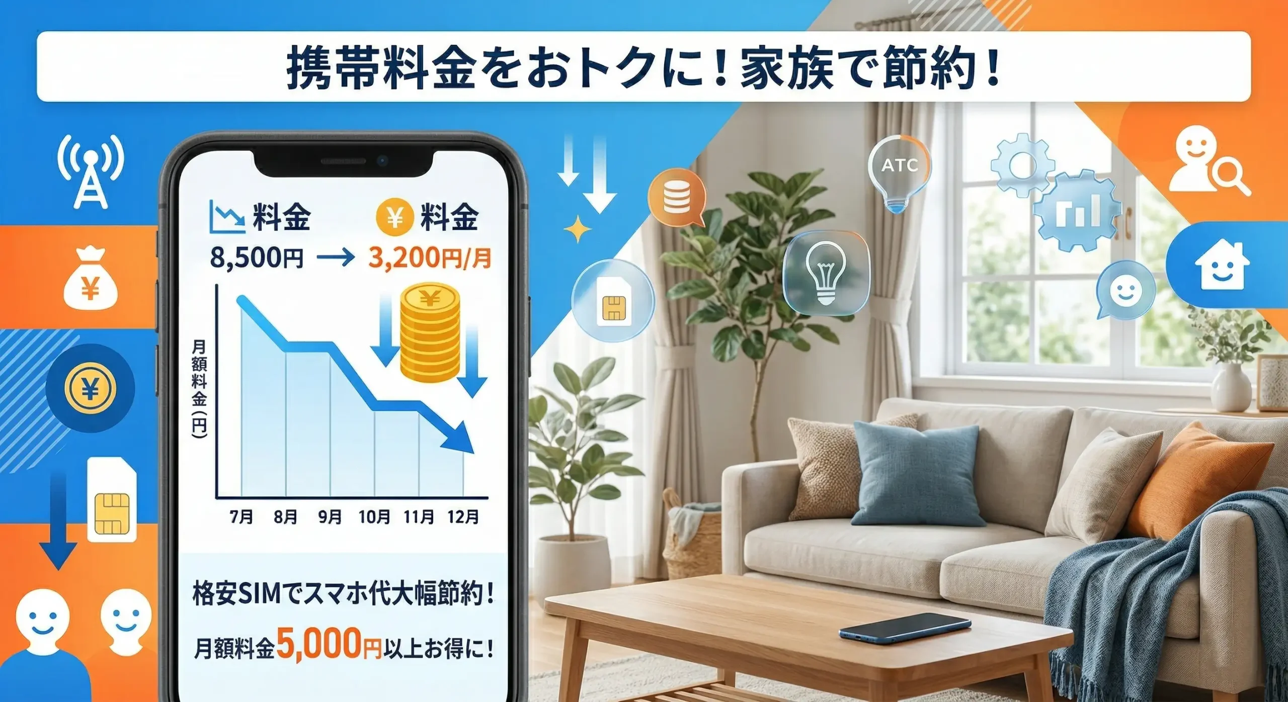 携帯電話料金シミュレーター
