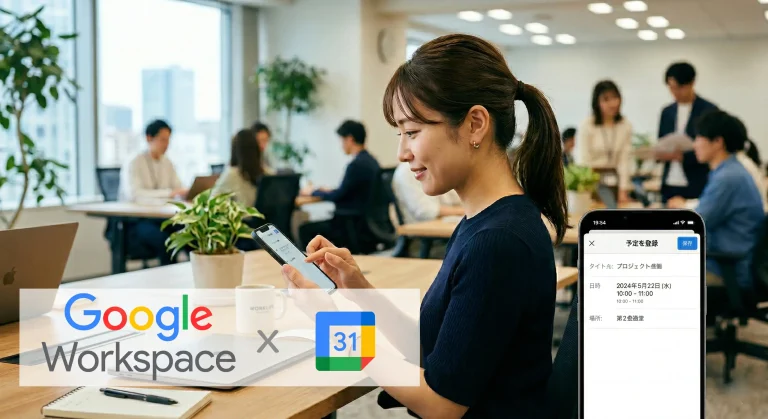 【スマホ同期編】共有されたGoogle WorkspaceカレンダーをiPhone標準アプリで表示させる設定方法