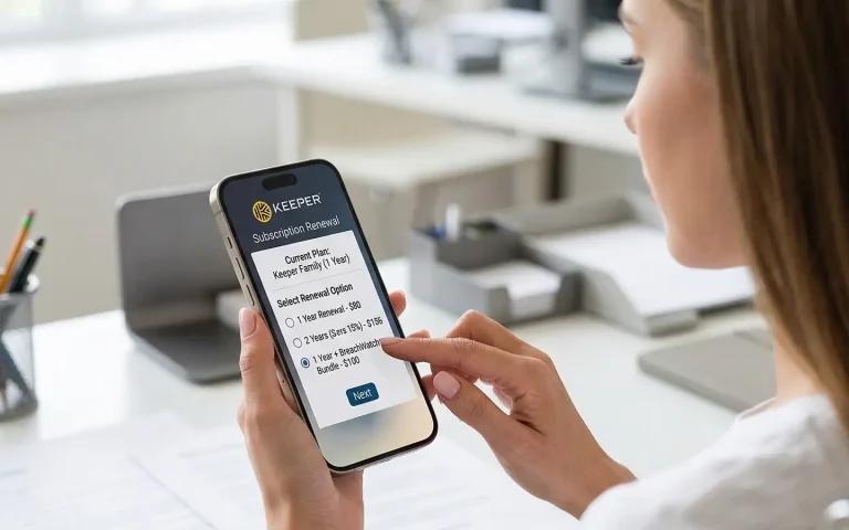 Keeperパスワード管理アプリの料金プラン比較!最安で購入する方法・更新手順を徹底解説